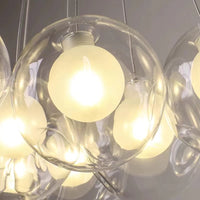Thumbnail for glass bubble light fixture