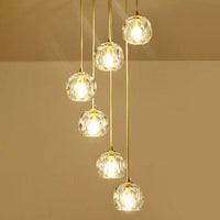 Thumbnail for gold crystal chandelier