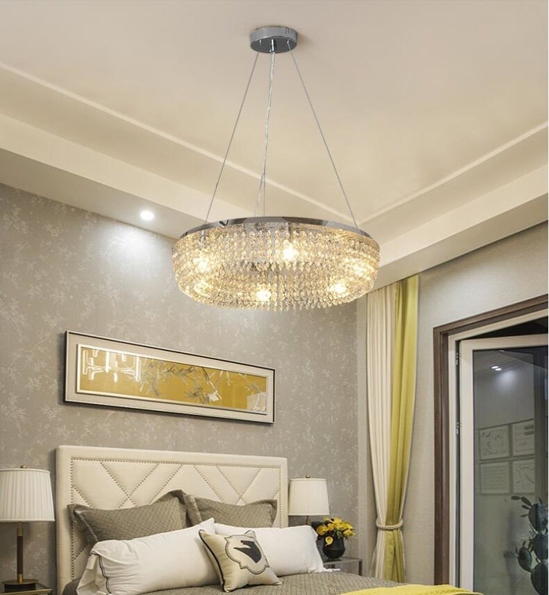 crystal pendant ceiling lights