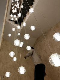 Thumbnail for round crystal chandelier