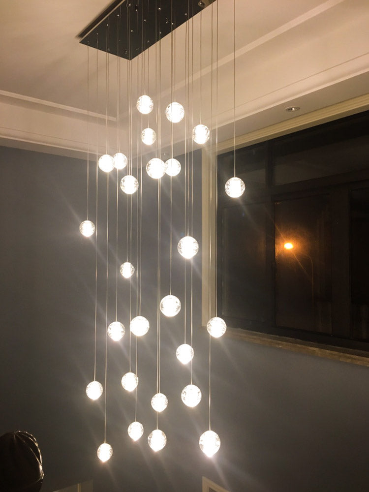 meteors crystal chandelier lighting