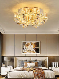 Thumbnail for Luxury Villa Crystal Flush Chandelier