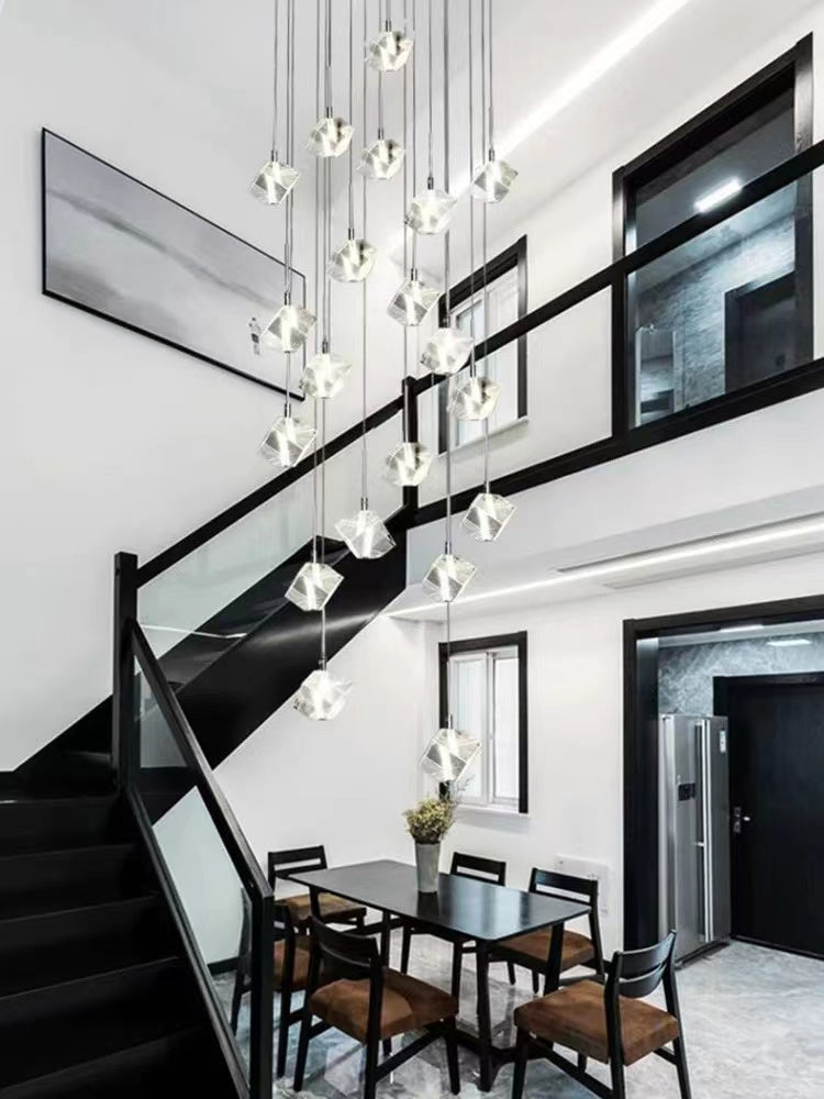modern crystal chandelier