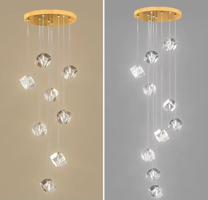 modern crystal chandelier