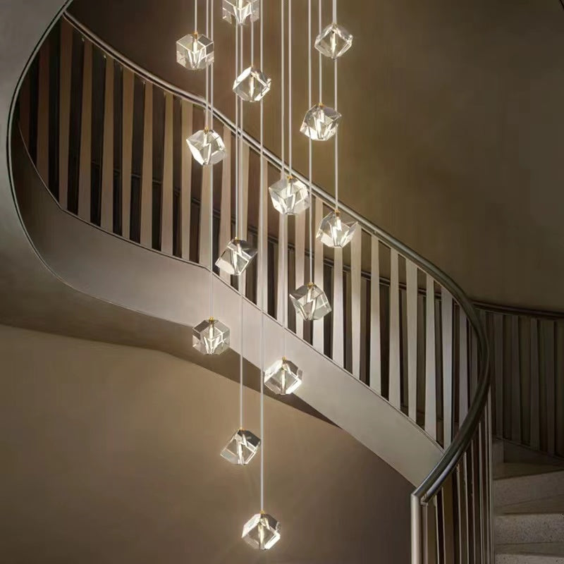 modern crystal chandelier