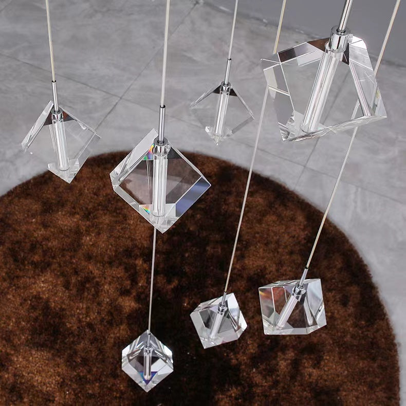 modern crystal chandelier