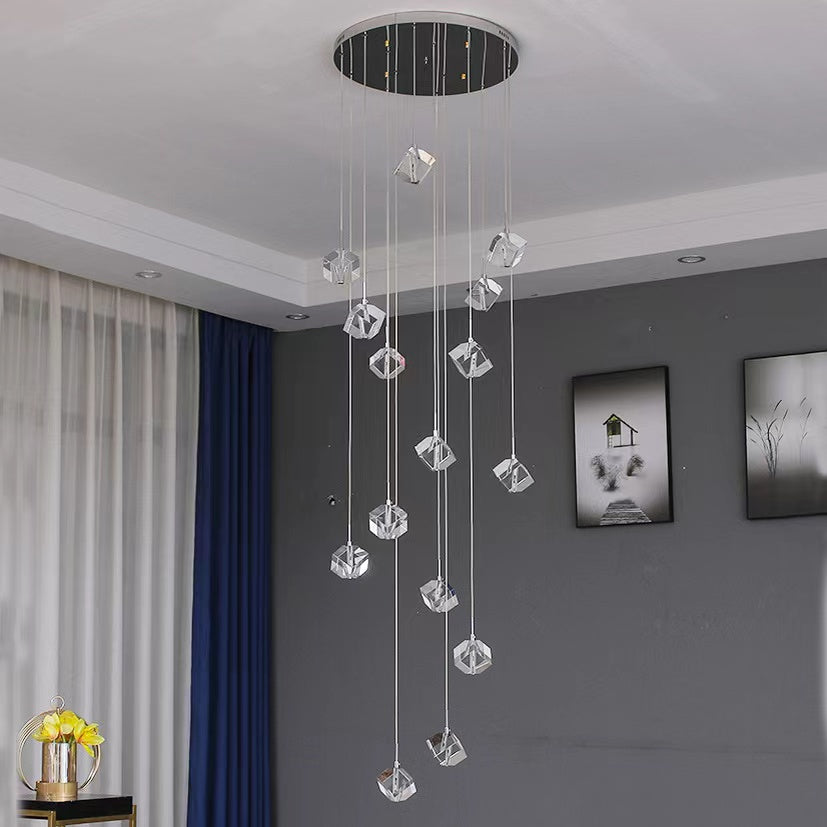 modern crystal chandelier