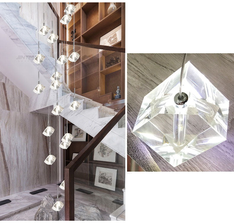 Ice Cube Villa Chandelier