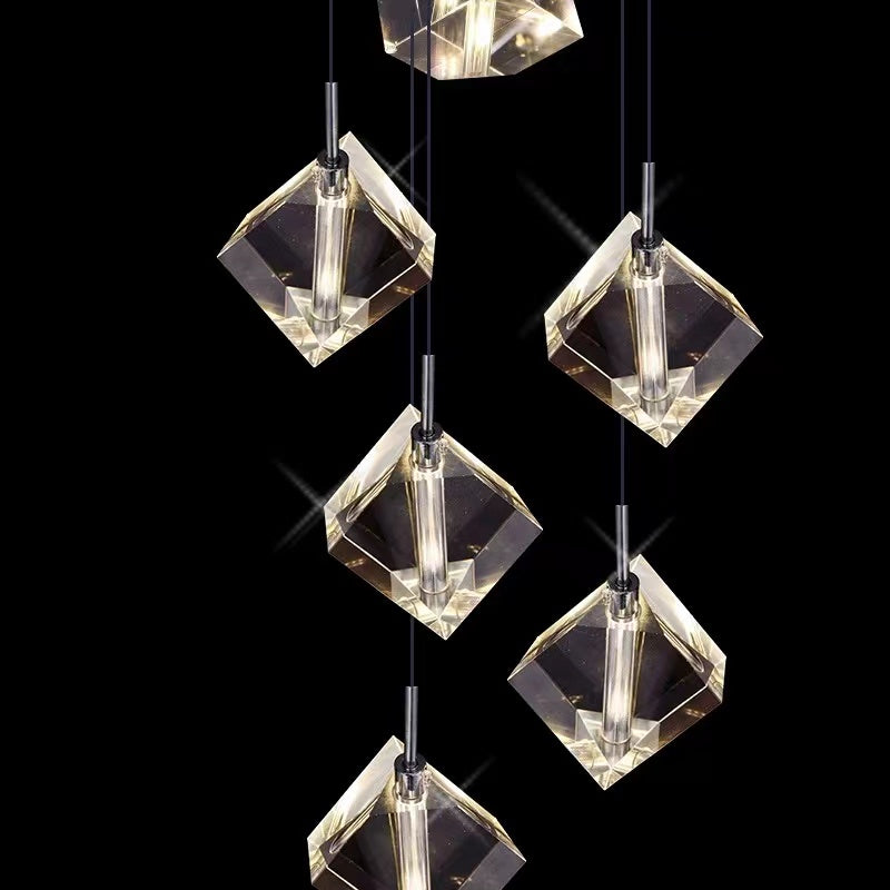 modern crystal chandelier