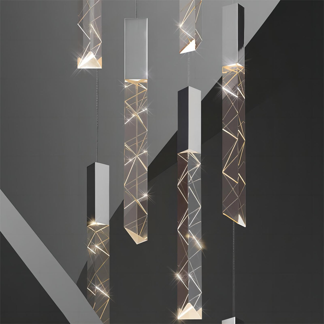 crystal lights for living room