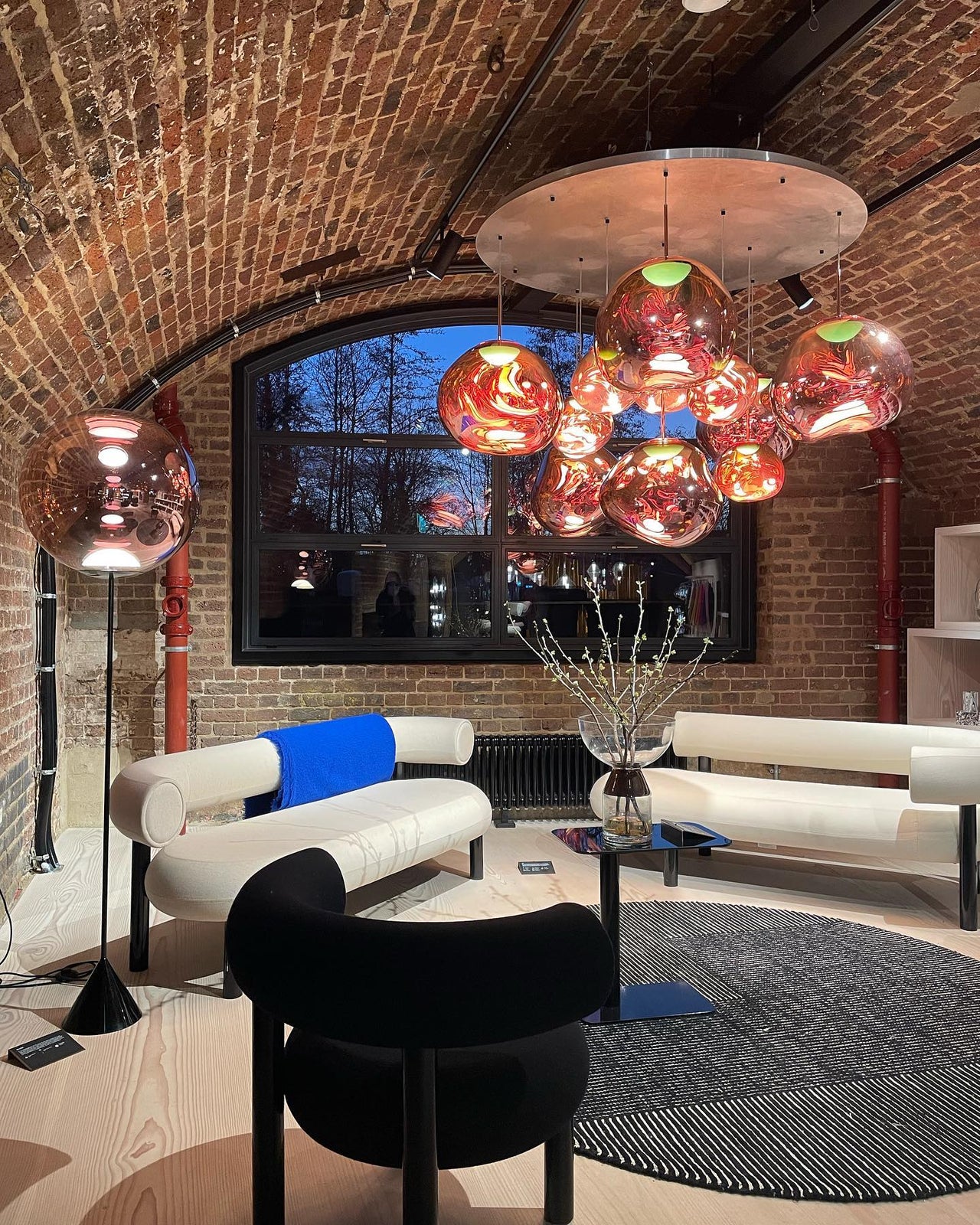 glass bubble light fixture