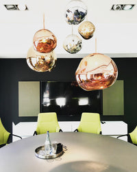 Thumbnail for clear glass ball chandelier