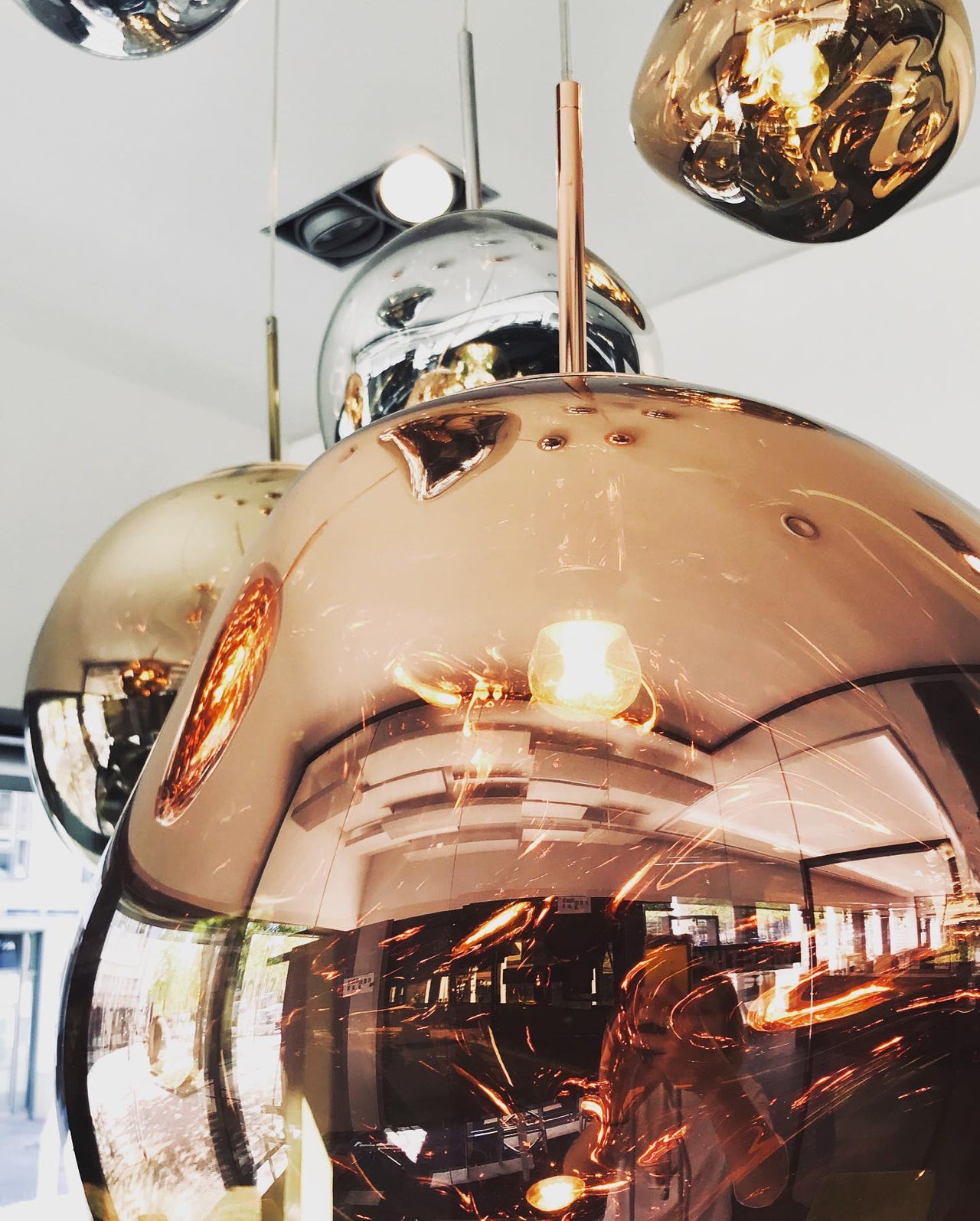 bubble chandelier light