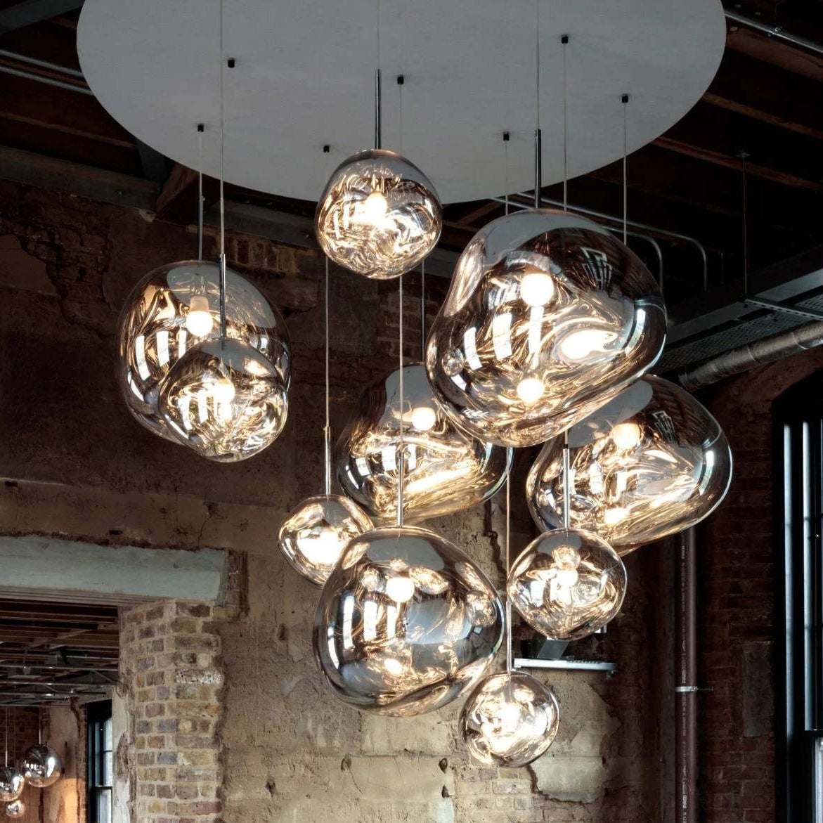 glass pendant light