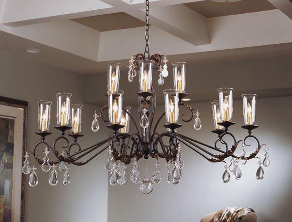 vintage crystal chandelier
