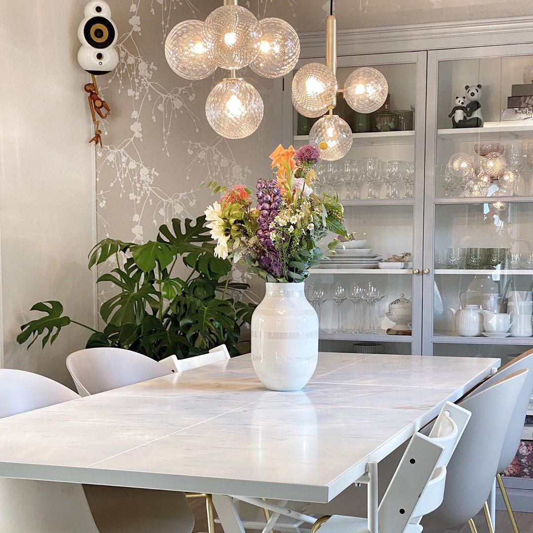 bubble chandelier