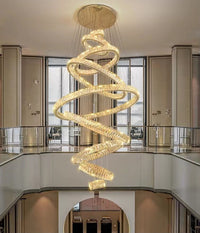 Thumbnail for Light Luxury Crystal Ring Chandelier