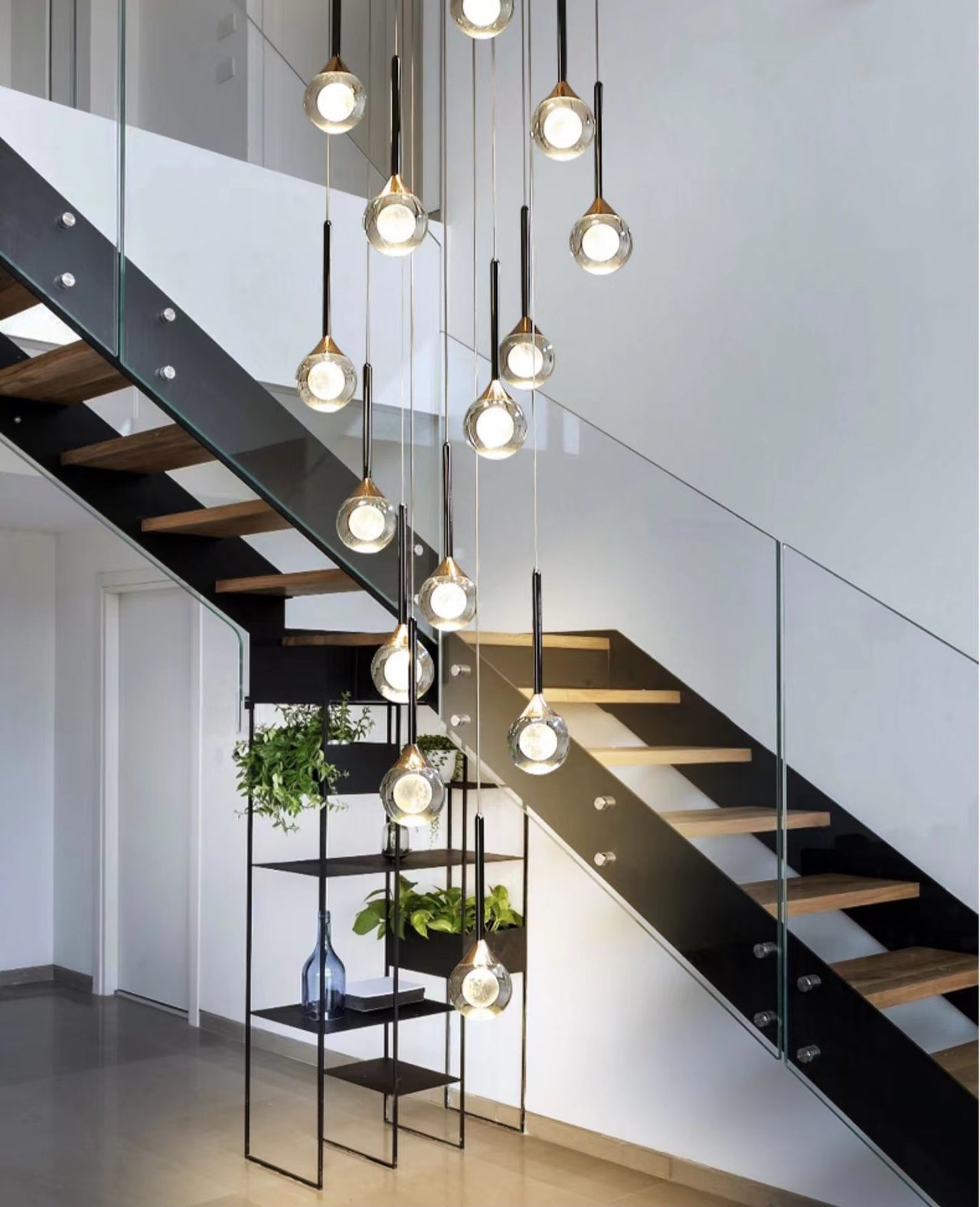 modern crystal chandelier