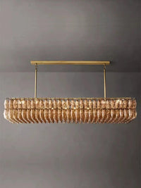 Thumbnail for Light Luxury Stainless Steel Glass Crystal Chandelier