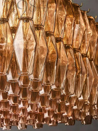 Thumbnail for Light Luxury Stainless Steel Glass Crystal Chandelier