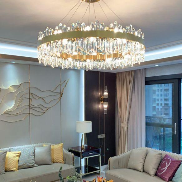 modern crystal chandelier