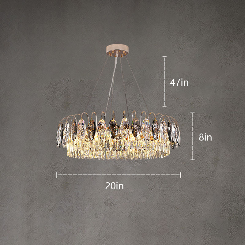 crystal pendant lights