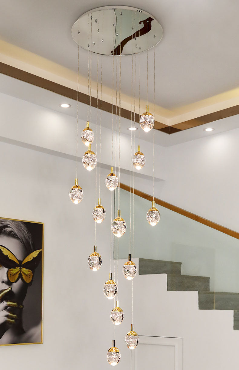 crystal pendant lights