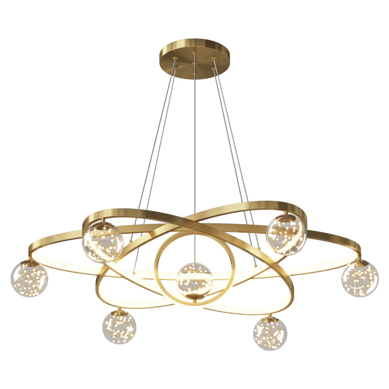 glass chandelier