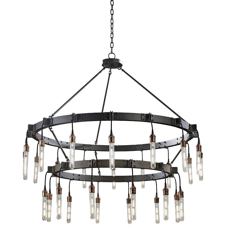 Brushed Nickel Chandelier Classic Vintage Pendant