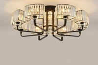 Thumbnail for Luxury Villa Crystal Flush Chandelier