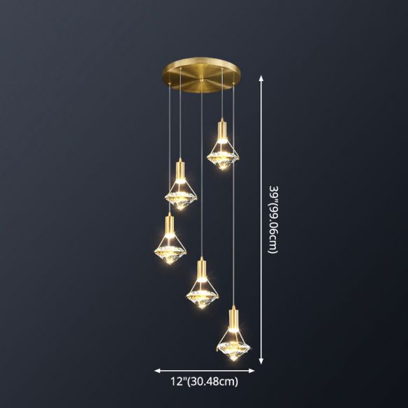 pendant lights crystal 