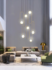 Thumbnail for glass globe chandelier
