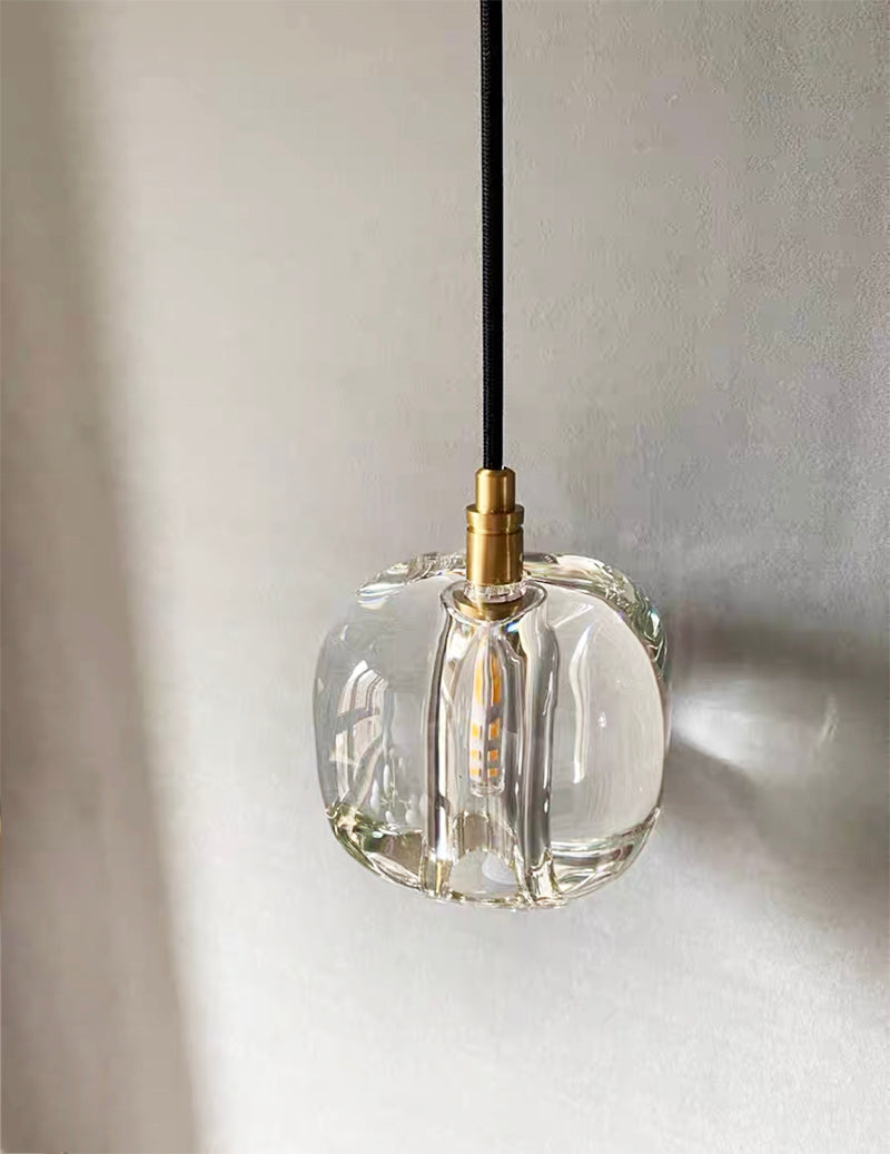 round crystal chandelier