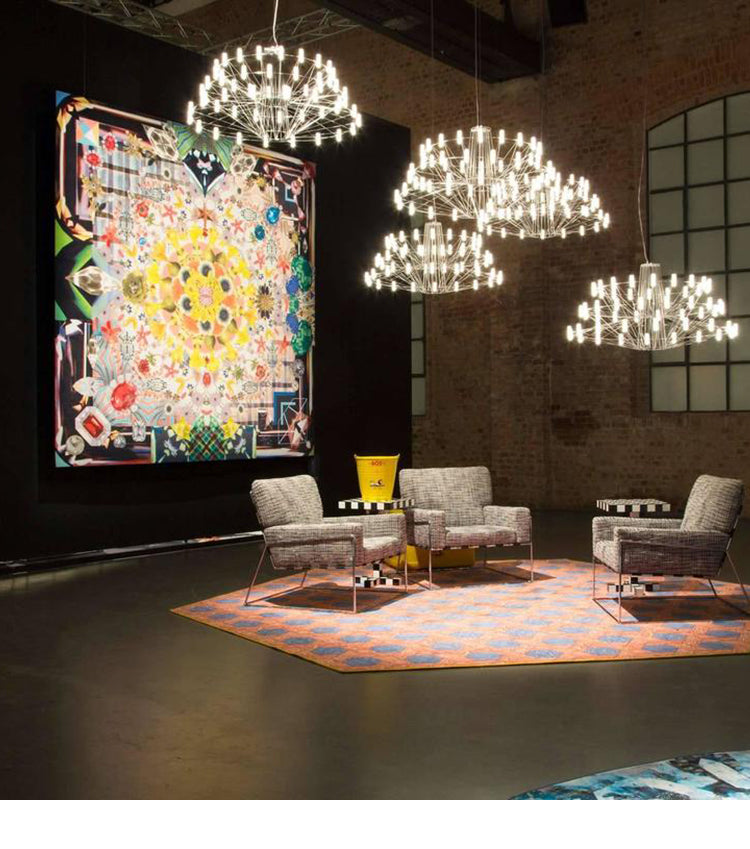 round chandelier modern