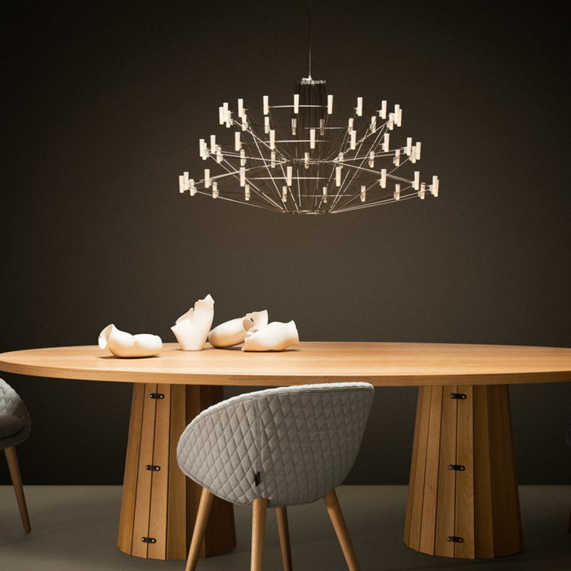 white chandelier