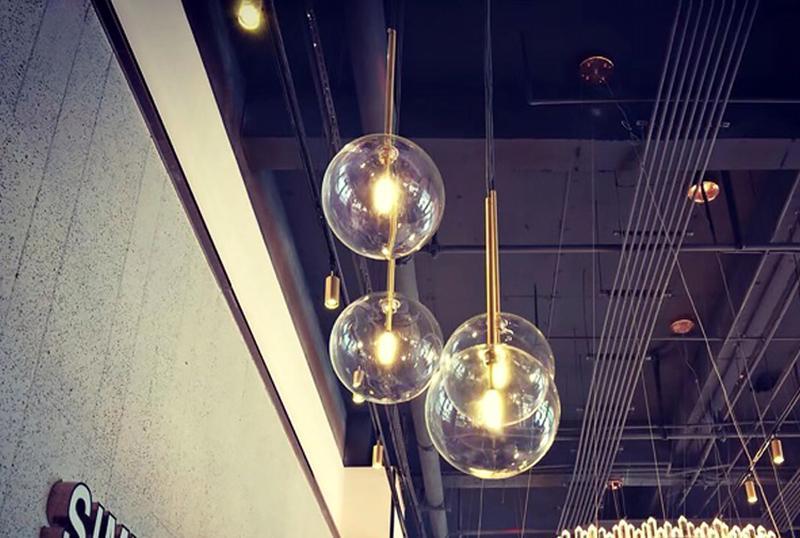 unique bubble chandelier