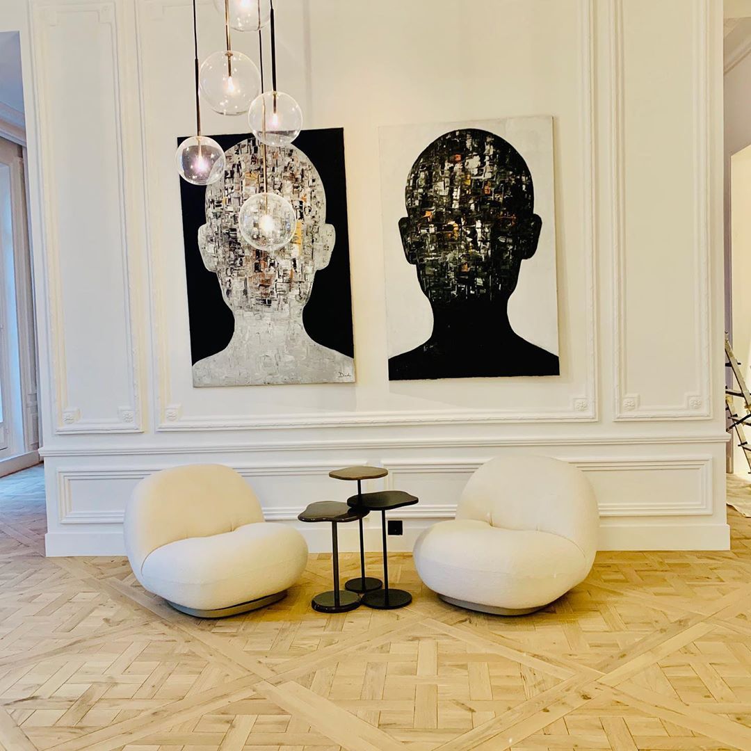 mid century modern chandelier