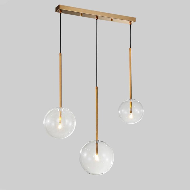 glass bubble light fixture