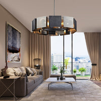 Thumbnail for Nordic Minimalist Round Chandelier