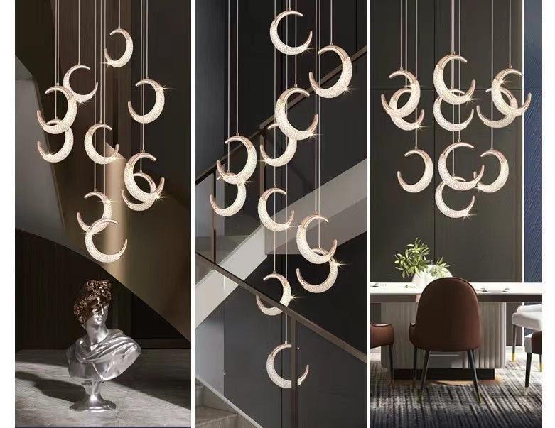 modern crystal chandelier