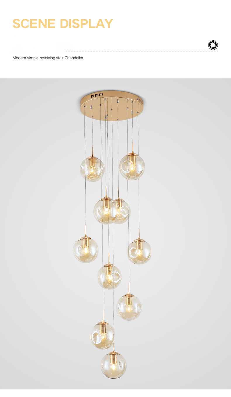 glass pendant light 