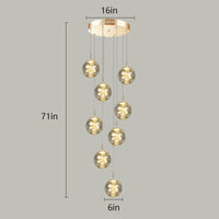 Thumbnail for clear bubble chandelier