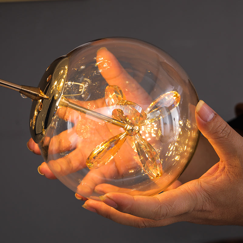 bubble light chandeliers