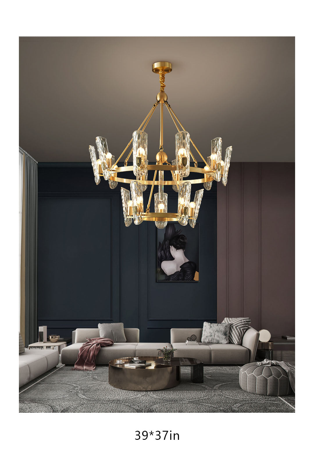 chandelier crystal