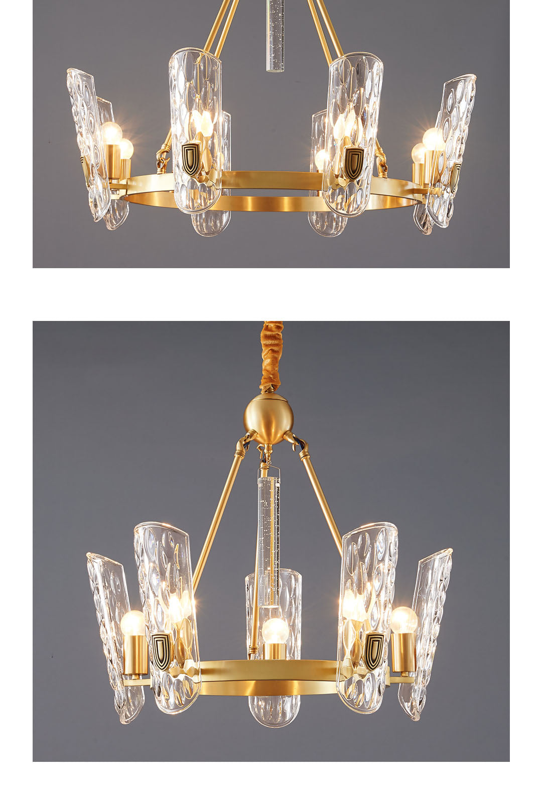 modern crystal chandelier for living room