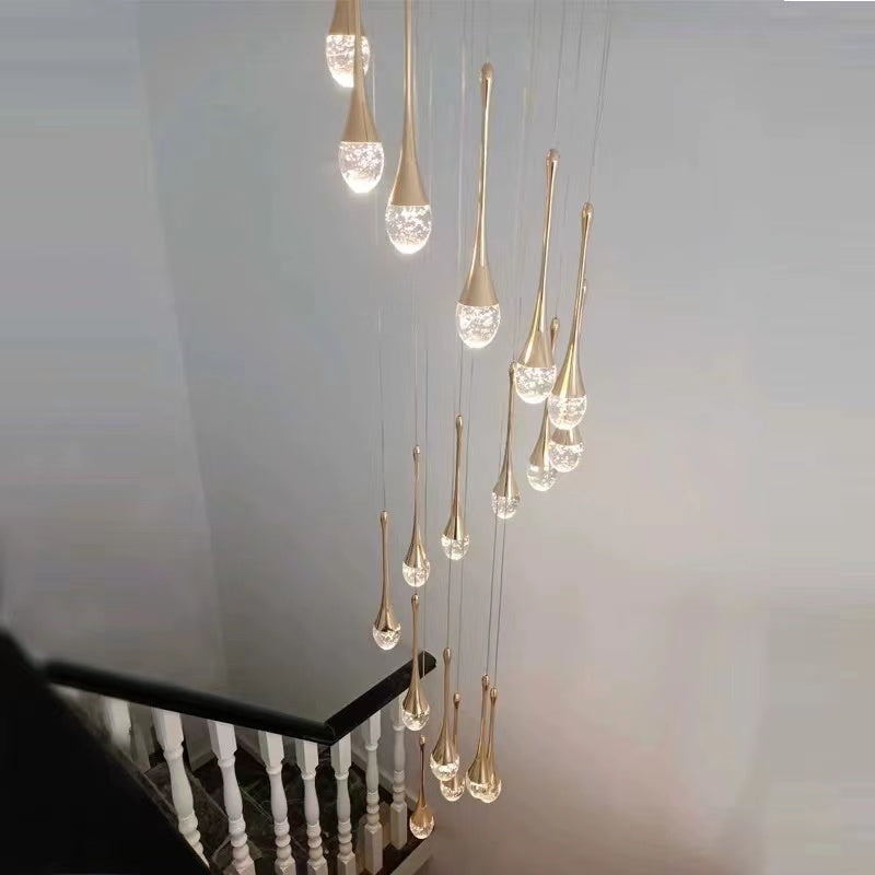 modern crystal pendant lights