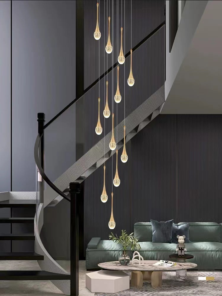 hanging crystal light