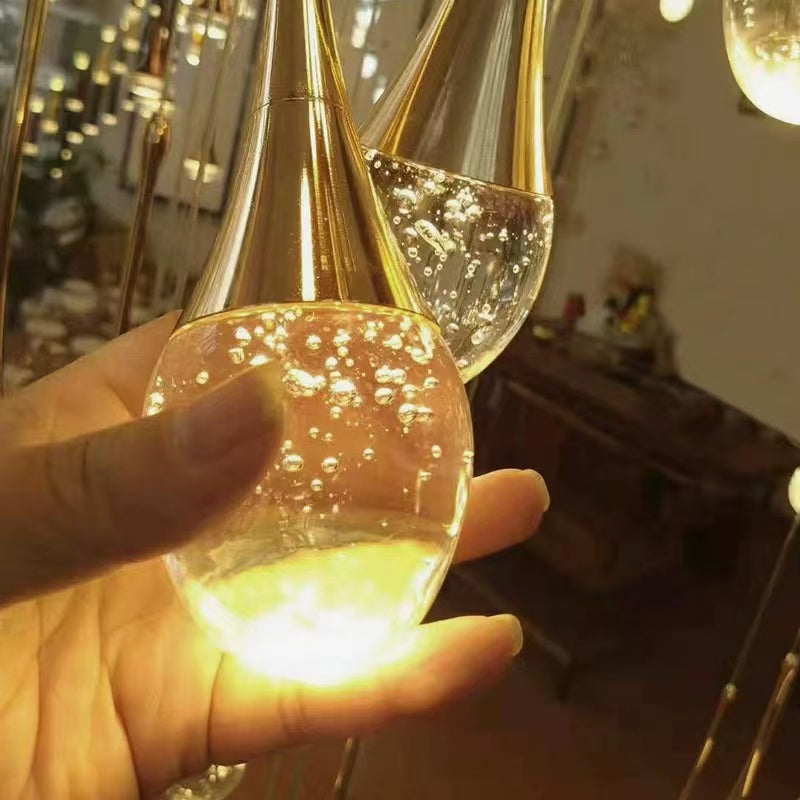 small crystal chandelier