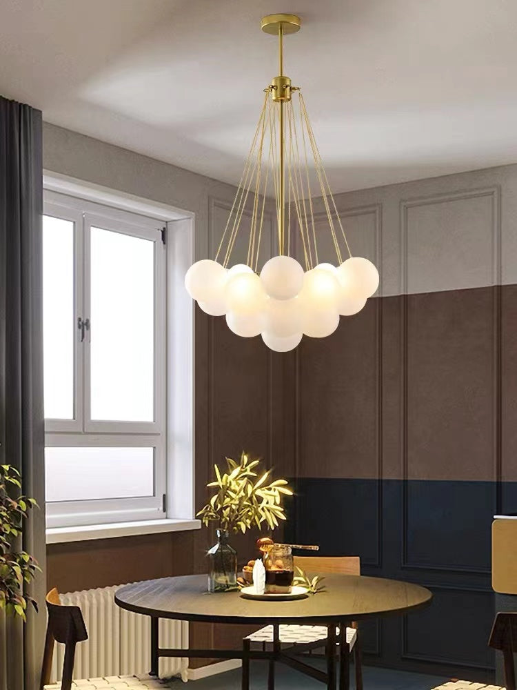 bubble chandelier
