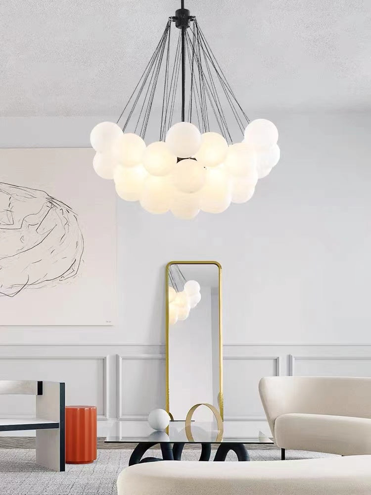 bubble chandelier light 